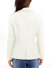 img 1 attached to GRAPENT Lightweight Women's Business Clothing Pockets Sleeves