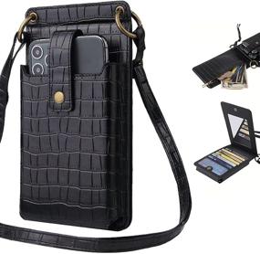 img 4 attached to Upgraded HIGHGO Crossbody Shoulder Smartphone