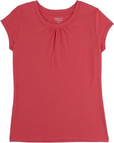 img 1 attached to 👕 Gathered French Toast Uniform T-Shirt: Girls' Clothing & Tops, Tees, and Blouses