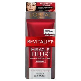 img 4 attached to 🌟 L'Oreal Ревитализирующий макияжный крем Miracle Blur мгновенно разглаживает кожу, оригинал, 1,18 ж. унц - 2 шт.