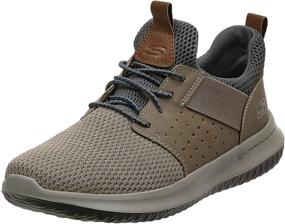 img 4 attached to 👟 Skechers Classic Fit Delson Camden Sneaker: Lightweight Men's Fashion Sneakers