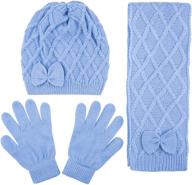 criss cross scarf glove child girls' accessories for cold weather logo