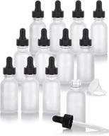 frosted dropper cosmetics essential aromatherapy travel accessories and travel bottles & containers logo