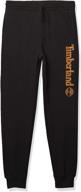 timberland fleece jogger sweatpants heather logo