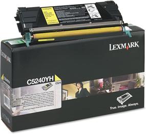 img 1 attached to Lexmark C5240YH High Yield Return Program Laser Toner For Lexmark C524/C532/C534