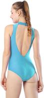 aoylisey sleeveless leotard open back bodysuits logo