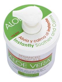 img 1 attached to 🧴 Intensive 16oz Aloe Vera Cream with Vitamin C, Hyaluronic Acid, and Vitamin E – Soothing Solution for Dry, Rough Skin, Redness & Hydration – Large Spa Size with Pump (16oz)