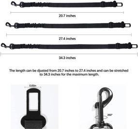 img 2 attached to Ремень безопасности Регулируемый Выдвижной Вращающийся Совместимый