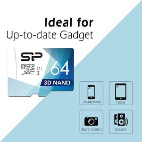 img 1 attached to 📸 Высокоскоростная карта памяти Silicon Power 64 ГБ 2-Pack 3D NAND MicroSD с адаптером