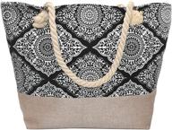 waterproof oversized beach canvas handbags, wallets, and totes for women logo