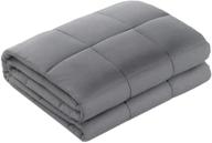 🛌 qusleep diamond weighted blanket - 60''×80''20lb - enhance calmness, improve sleep quality, and induce natural relaxation. various weight options for all ages - adults and kids logo