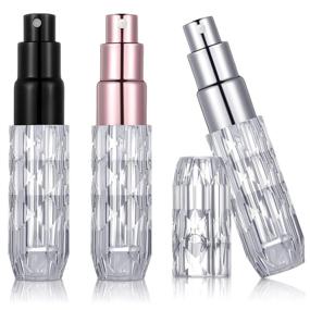 img 4 attached to Portable Refillable Aluminum Perfume Atomizer: Lightweight and Convenient Scent Dispenser