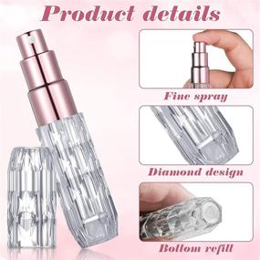 img 2 attached to Portable Refillable Aluminum Perfume Atomizer: Lightweight and Convenient Scent Dispenser