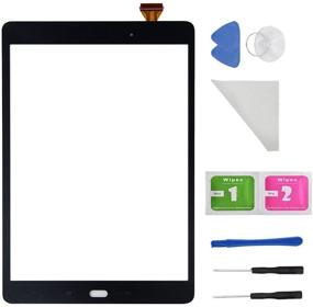 img 4 attached to 📱 High-Quality Black Touch Screen Digitizer Glass for Samsung Galaxy Tab A9.7 SM-T550 T550 T551 T555 (Adhesive and Tools Included, LCD Not Included)