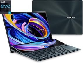 img 3 attached to 💻 ASUS ZenBook Duo 14 UX482 - 14" FHD NanoEdge Touch Display, Intel Evo Platform, Core i5-1135G7, 8GB RAM, 512GB PCIe SSD, ScreenPad Plus, Windows 10 Home, Celestial Blue, UX482EA-ES51T