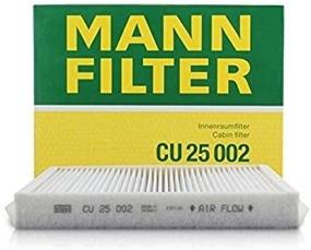 img 1 attached to 🔍 Mann-Filter CU25-002 Cabin Air Filter: Efficient 2-Pack option