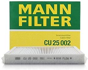 img 2 attached to 🔍 Mann-Filter CU25-002 Cabin Air Filter: Efficient 2-Pack option