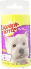 img 1 attached to 🐾 Efficient Scotch-Brite Pet Hair Roller Refill - Tackle Pet Hair with ease!