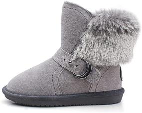 img 3 attached to Winter Fashion Shoes for Resistant Boys and Girls