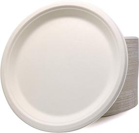 img 2 attached to Eskay Compostable Inch White Plates