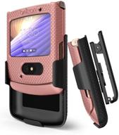 beltron case with clip for motorola razr 5g (at&amp cell phones & accessories and cases, holsters & clips logo