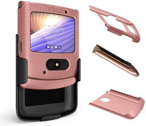 img 1 attached to BELTRON Case With Clip For Motorola RAZR 5G (AT&Amp Cell Phones & Accessories and Cases, Holsters & Clips