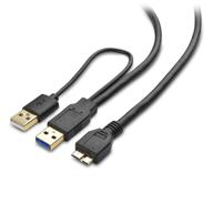 🔌 оптимизированный usb-кабель y: кабель cable matters 20 дюймов micro usb 3.0 для разделения usb для улучшенной возможности поиска логотип