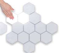 alovewe hexagonal wall light set of 10, touch sensitive modular hexagon wall lamps for enhanced home decor логотип