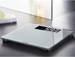 img 2 attached to Soehnle 63864 Style Sense Comfort Digital Bathroom Scale - Sleek Silver Design for Accurate Weight Tracking