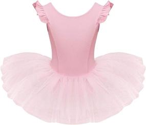 img 4 attached to IDOPIP Sleeves Ballerina Gymnastics Dancewear Sports & Fitness