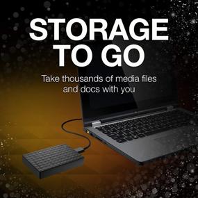 img 1 attached to 💽 Черный портативный внешний жесткий диск Seagate Expansion 500GB с USB 3.0 (STEA500400) - улучшенный SEO