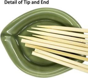 img 1 attached to 🍢 100PK Ideal Kitchen 10 Inch Bamboo Skewers - Boost Your Sales Now!