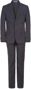 img 3 attached to Van Heusen 2 Piece Castor Boys' Formal Clothing for Suits & Sport Coats