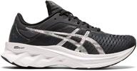 👟 top-rated asics women's novablast platinum running shoes - maximized performance and style logo