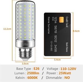 img 3 attached to 💡 Energy-Saving Non Dimmable Candelabra Bulb: Daylight Incandescent Equivalent