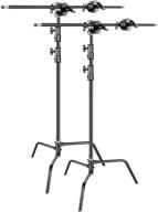 neewer 2 pack heavy light c stand logo
