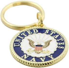 img 2 attached to Crest Keychain Patriotic Military Collectibles