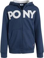 👕 pony boys charcoal heather sweatshirt - boys' clothing for enhanced seo logo