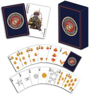 🃏 high-quality usmc marine corps playing cards for professionals логотип