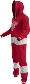 img 2 attached to Hockey Sockey Detroit Red Wings Ice Team Color Logo NHL Licensed Onesies: Authentic Fan Apparel!