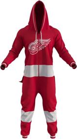 img 3 attached to Hockey Sockey Detroit Red Wings Ice Team Color Logo NHL Licensed Onesies: Authentic Fan Apparel!