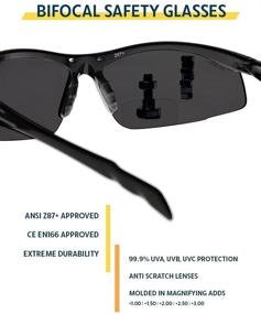 img 3 attached to SB 9000 Occupational Health & Safety Products by Philips: Bifocal Safety Glasses