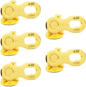 img 4 attached to 🚴 AQQ Bicycle Missing Link 1-12 Speed Chain Connector Lock Set - Quick Master Link Joint for MTB and Road Bikes