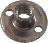 🔩 hillman 4146 stainless round base tee nut: 3/8-16 x 7/16 x 3/4 - stainless steel fastener for secure and versatile applications logo