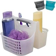 compartment plastic shower organizer non slip logo