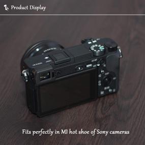 img 3 attached to 🔥 Hot Shoe Cover VKO Compatible with Sony A6100 A6600 A7III A6500 A6400 A6300 A6000 A77II A7II A7RII A7RIII A7RIV A7SII A99II RX10II RX100II - Replacement for FA-SHC1M (Pack of 5)