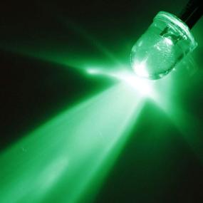 img 1 attached to 🔆 Uxcell 10Pcs 10mm Pre Wired LED: Vibrant Lighting Solutions for Easy Installation
