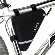 🚲 moocy bicycle storage bag - triangle saddle frame pouch for sport cycling logo