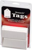 monarch 925047 refill tags white logo