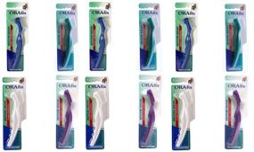 img 1 attached to 🦷 Denture Brushes - Pack of 12 (Archtek): Easy-to-use Oral Care Solution for Denture Wearers